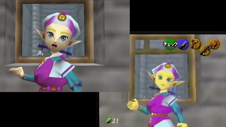 Este vídeo nos muestra algunas imágenes beta de Zelda: Ocarina of Time
