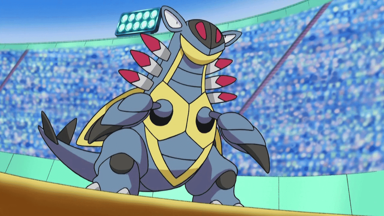 Armaldo contaba con un tórax diferente que se eliminó en la 5ª generación de Pokémon