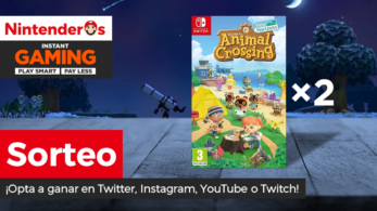 [Act.] ¡Sorteamos otras 2 copias digitales de Animal Crossing: New Horizons para Nintendo Switch!