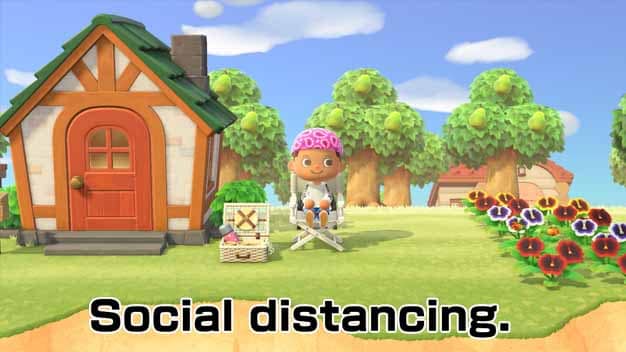 Reggie promueve el distanciamiento social con Animal Crossing: New Horizons