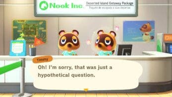 Qué significa la pregunta inicial de Tendo y Nendo en Animal Crossing: New Horizons