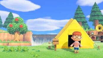 Consejos para instalar tu tienda de campaña en Animal Crossing: New Horizons