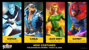 Marvel Ultimate Alliance 3 confirma nuevos trajes para el pase de expansión
