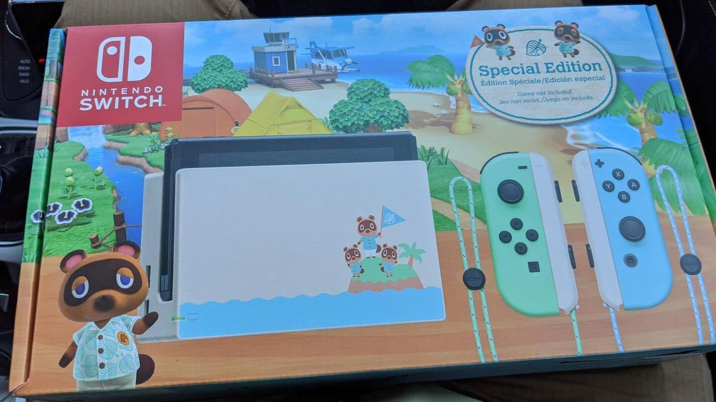 Algunos comercios de Estados Unidos venden la Nintendo Switch de Animal Crossing: New Horizons antes de tiempo