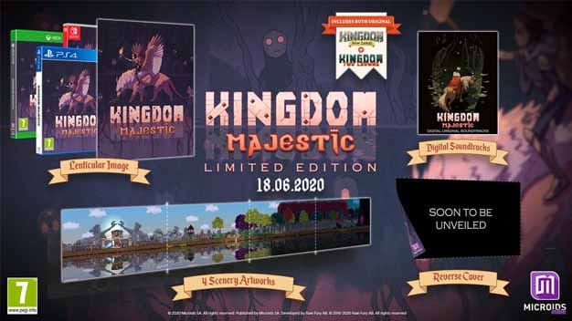 Anunciada la colección de juegos Kingdom Majestic para Nintendo Switch