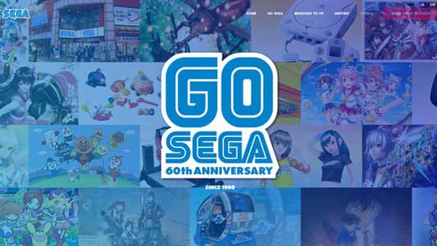 SEGA abre un nuevo sitio web para celebrar su 60º aniversario