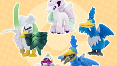 Pokémon Center Japón muestra nuevos peluches de Galar