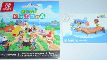 Se muestran las cartas de descarga de Animal Crossing: New Horizons
