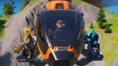 La última actualización de Fortnite añade el helicóptero Choppa y The Spy Games