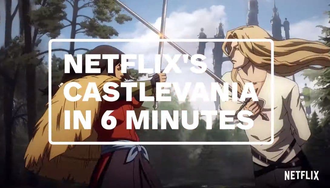 Repasan en 6 minutos la historia de la serie de Castlevania de Netflix