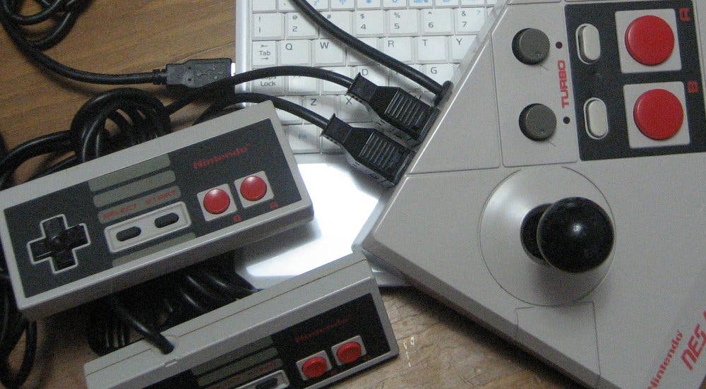La primera idea para el mando de NES tenía un joystick en vez del d-pad