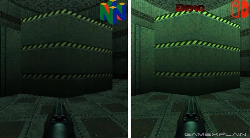 Comparativa en vídeo de DOOM 64: Nintendo 64 vs. Nintendo Switch