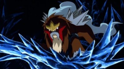 Cómo será la forma Paradoja Pokémon de Entei: Electrofuria, la de Raikou, parece desvelarlo