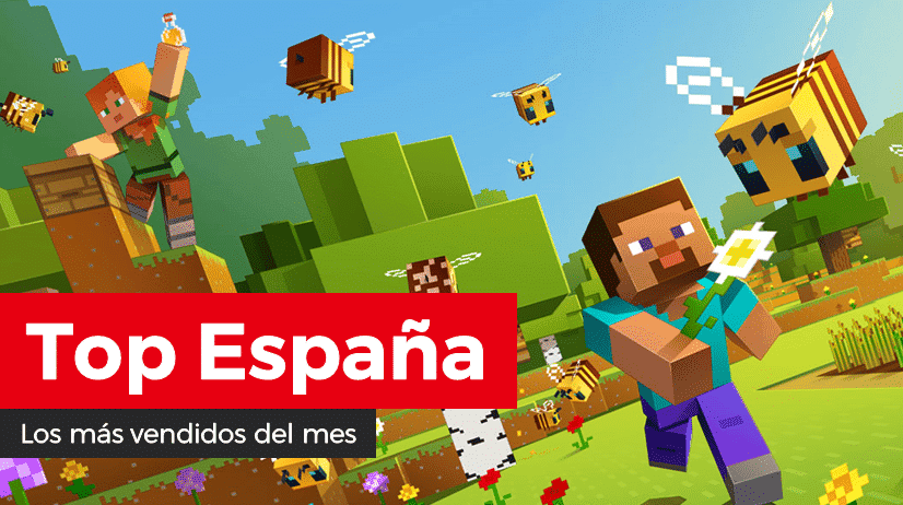Minecraft fue lo más exitoso de Nintendo en España durante el pasado mes de febrero