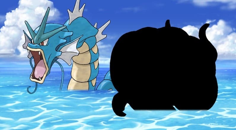 El diseño original de Gyarados parece sacado de una pesadilla Pokémon