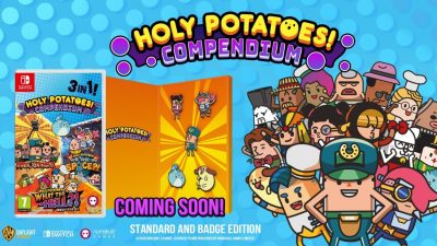 Holy Potatoes! Compendium recopila en formato físico tres juegos de la franquicia y se lanza en mayo en Nintendo Switch