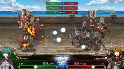 Nuevo gameplay occidental de Langrisser I & II