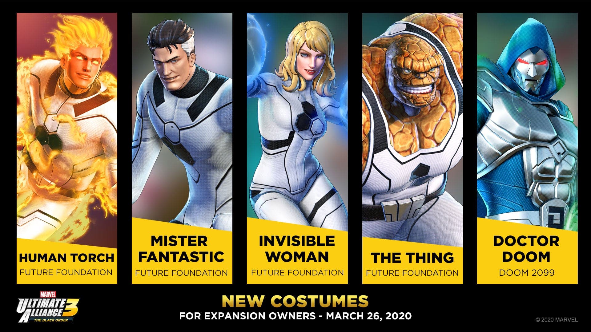 Marvel Ultimate Alliance 3 confirma más trajes para el pase de expansión