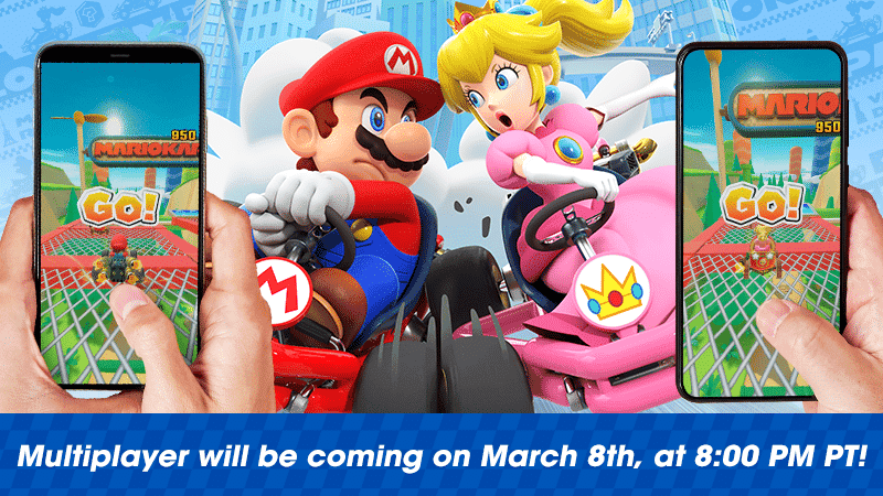 Mario Kart Tour confirma la fecha de lanzamiento del modo multijugador