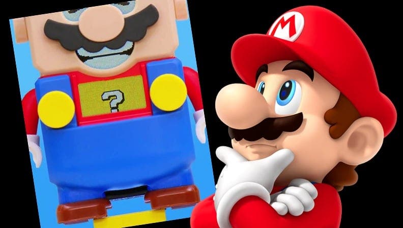 Creen haber hallado la conexión entre el extraño Mario de LEGO y Nintendo Switch
