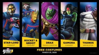 Marvel Ultimate Alliance 3 confirma más trajes gratuitos