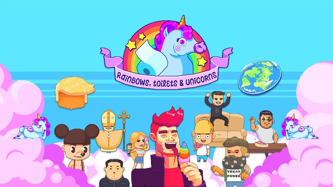 Rainbows, Toilets and Unicorns llegará a Nintendo Switch: se lanza el 13 de marzo