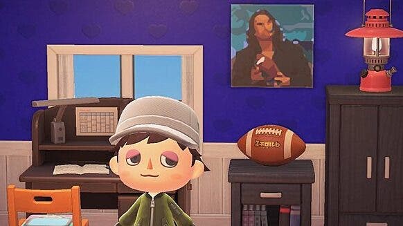 Tommy Wiseau, el peculiar autor de The Room, parece estar disfrutando de Animal Crossing: New Horizons