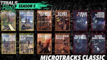 Más detalles sobres las nuevas pistas del paquete Microtracks Classic de Trials Rising