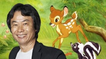 Miyamoto tuvo que hacer dibujos de Bambi y llevárselos a Disney para que los aprobara