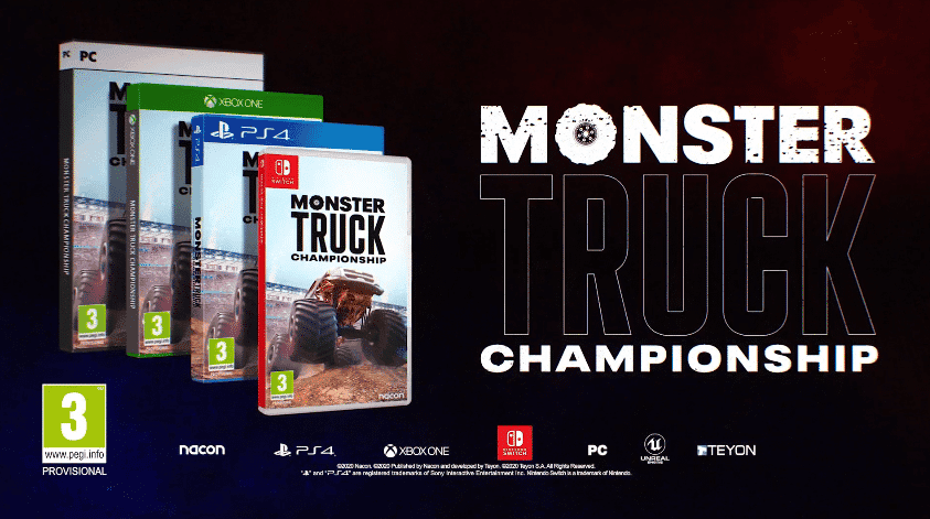 Monster Truck Championship confirma con estos tráilers su fecha de lanzamiento en Nintendo Switch y más