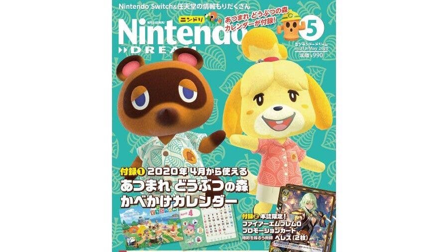 El número de mayo 2020 de Nintendo Dream incluirá un calendario de Animal Crossing: New Horizons y dos cartas exclusivas de Byleth para Fire Emblem Cipher