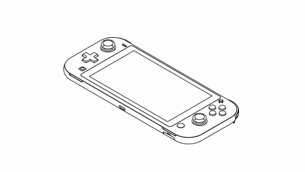 Nintendo registra esta patente de Nintendo Switch Lite