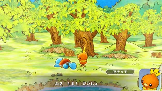 Torchic protagoniza el nuevo vídeo promocional de Pokémon Mundo misterioso DX