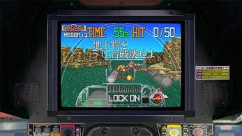 Este gameplay nos muestra cómo luce SEGA Ages G-LOC: Air Battle en Nintendo Switch