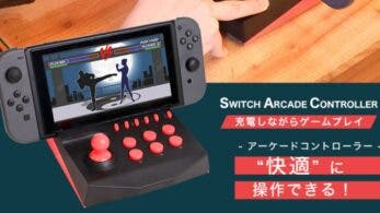 Thanko revela un mini mando arcade para Nintendo Switch