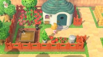 Plantilla para crear jardines para tus vecinos en Animal Crossing: New Horizons