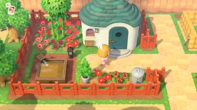 Plantilla para crear jardines para tus vecinos en Animal Crossing: New Horizons