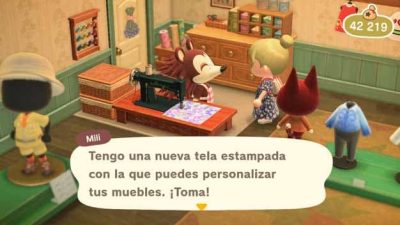 Animal Crossing: New Horizons: Un repaso a la amistad con Mili y recompensas
