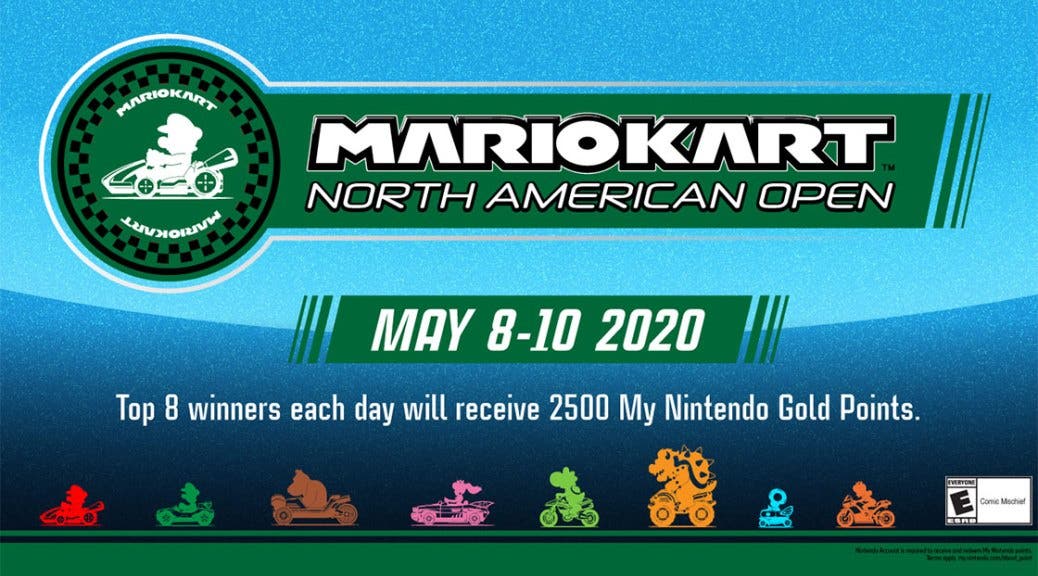 Nintendo of America celebra el tercer aniversario de Mario Kart 8 Deluxe con un nuevo torneo oficial