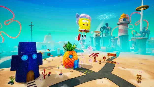 Así corre SpongeBob SquarePants: Battle for Bikini Bottom – Rehydrated en los modos TV y portátil de Nintendo Switch
