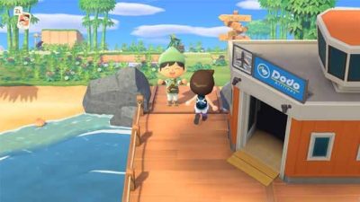 Un vistazo más de cerca al mapa de Zelda: A Link To The Past recreado en Animal Crossing: New Horizons