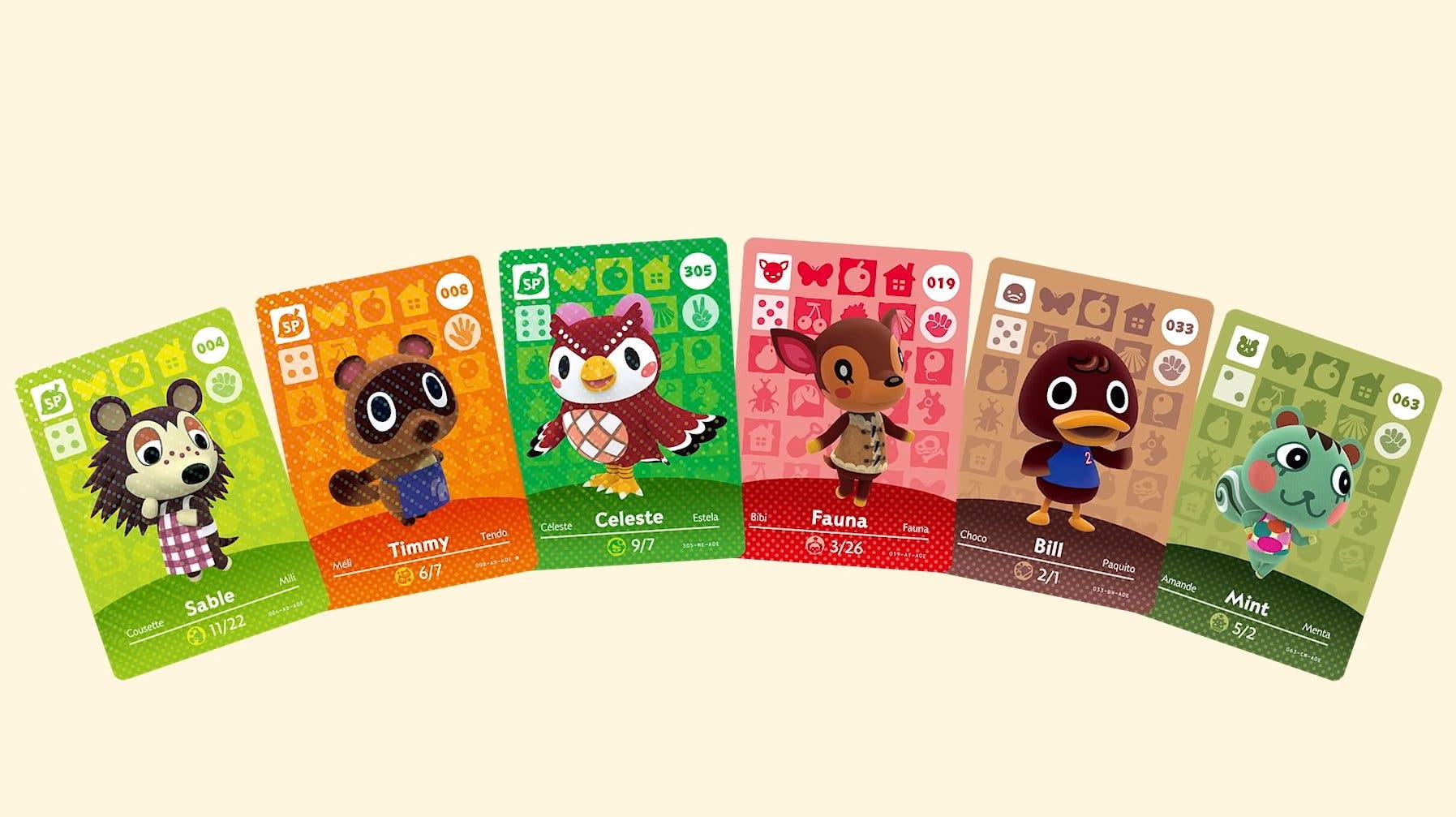 Nintendo confirma que va a seguir vendiendo cartas amiibo de Animal Crossing