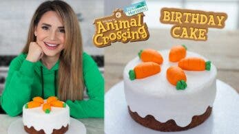 Cocinan el pastel de zanahoria de Animal Crossing: New Horizons