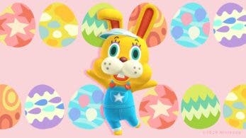 Coti Conejal de Animal Crossing aterra con su felicitación de Pascua 2024