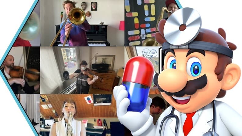 Músicos amenizan la cuarentena con este genial cover del tema de Dr. Mario