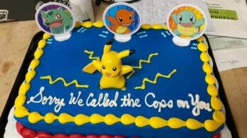 Vecina manda esta tarta de disculpa por llamar a la policía por estar jugando a Pokémon GO