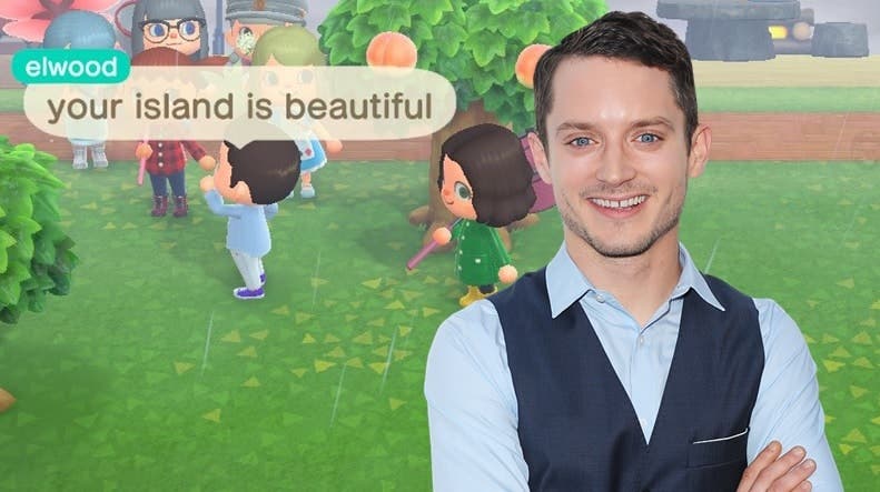 Elijah Wood parece estar buscando los mejores precios de nabos en Animal Crossing: New Horizons