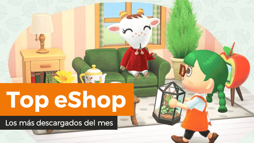 Animal Crossing: New Horizons fue lo más descargado del pasado mes de junio en la eShop de Nintendo Switch