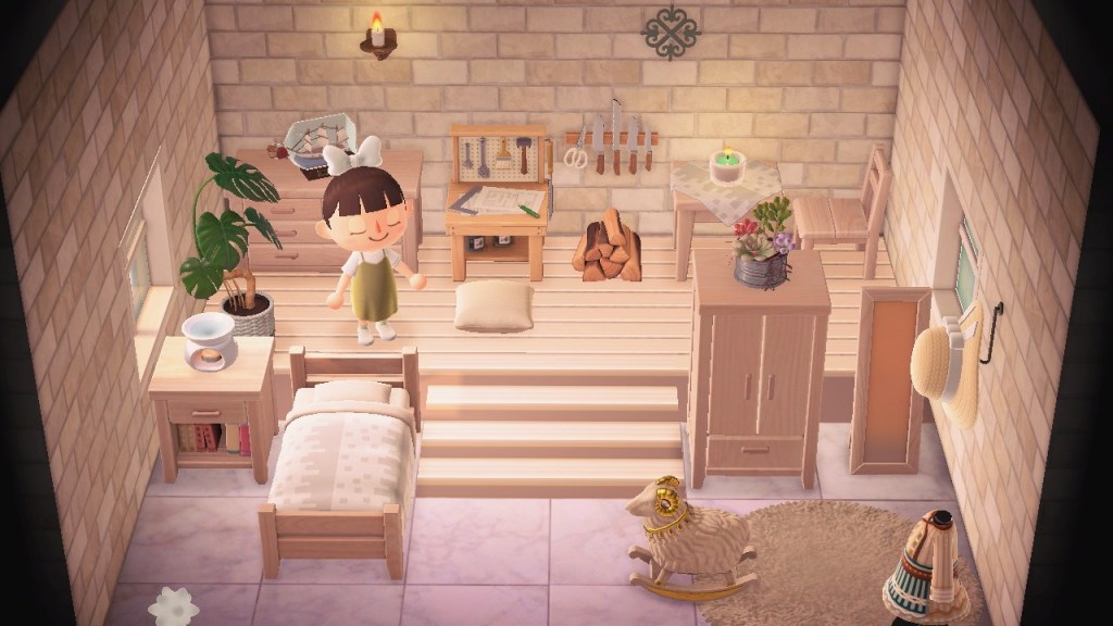 Create a loft in Animal Crossing New Horizons with these custom