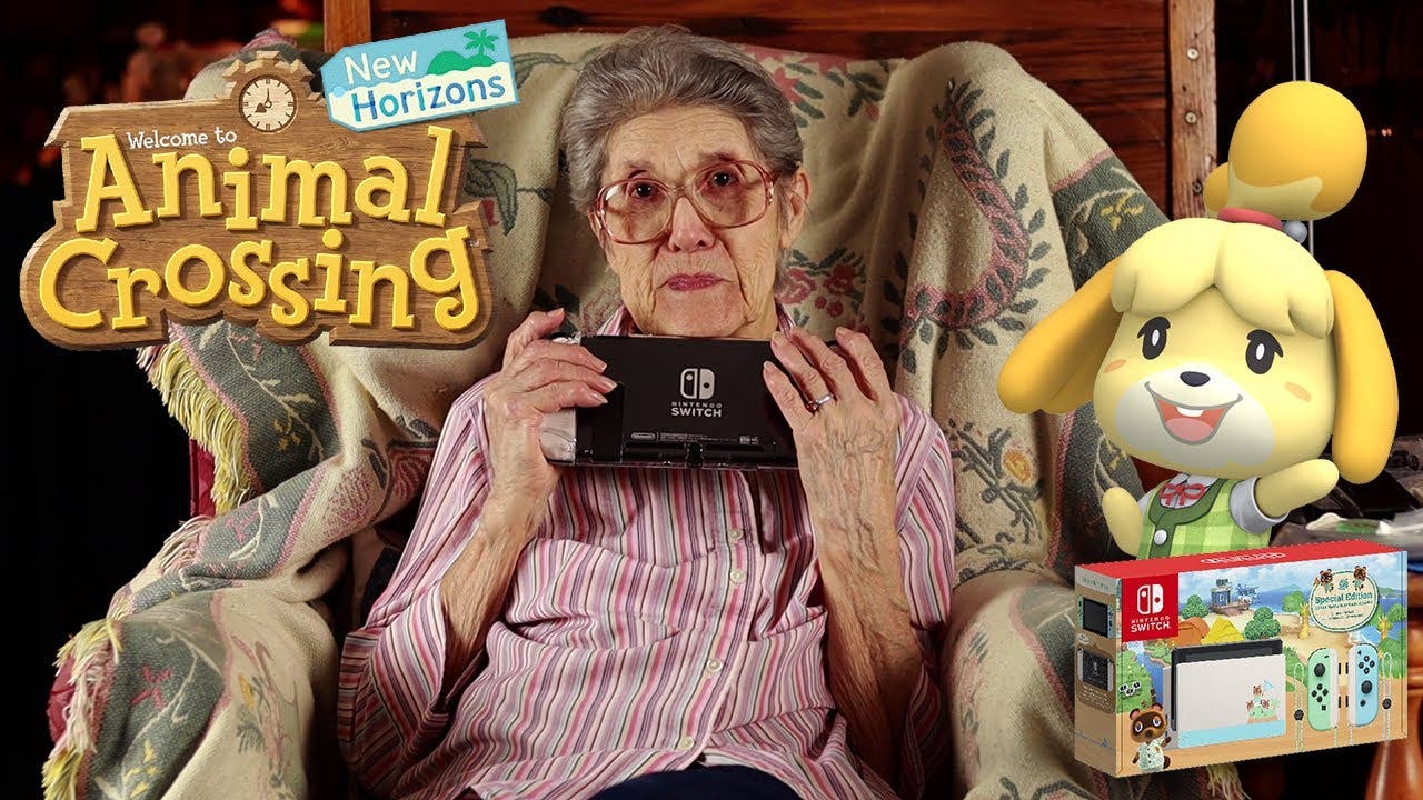 La abuela de Animal Crossing por fin tiene su copia de New Horizons